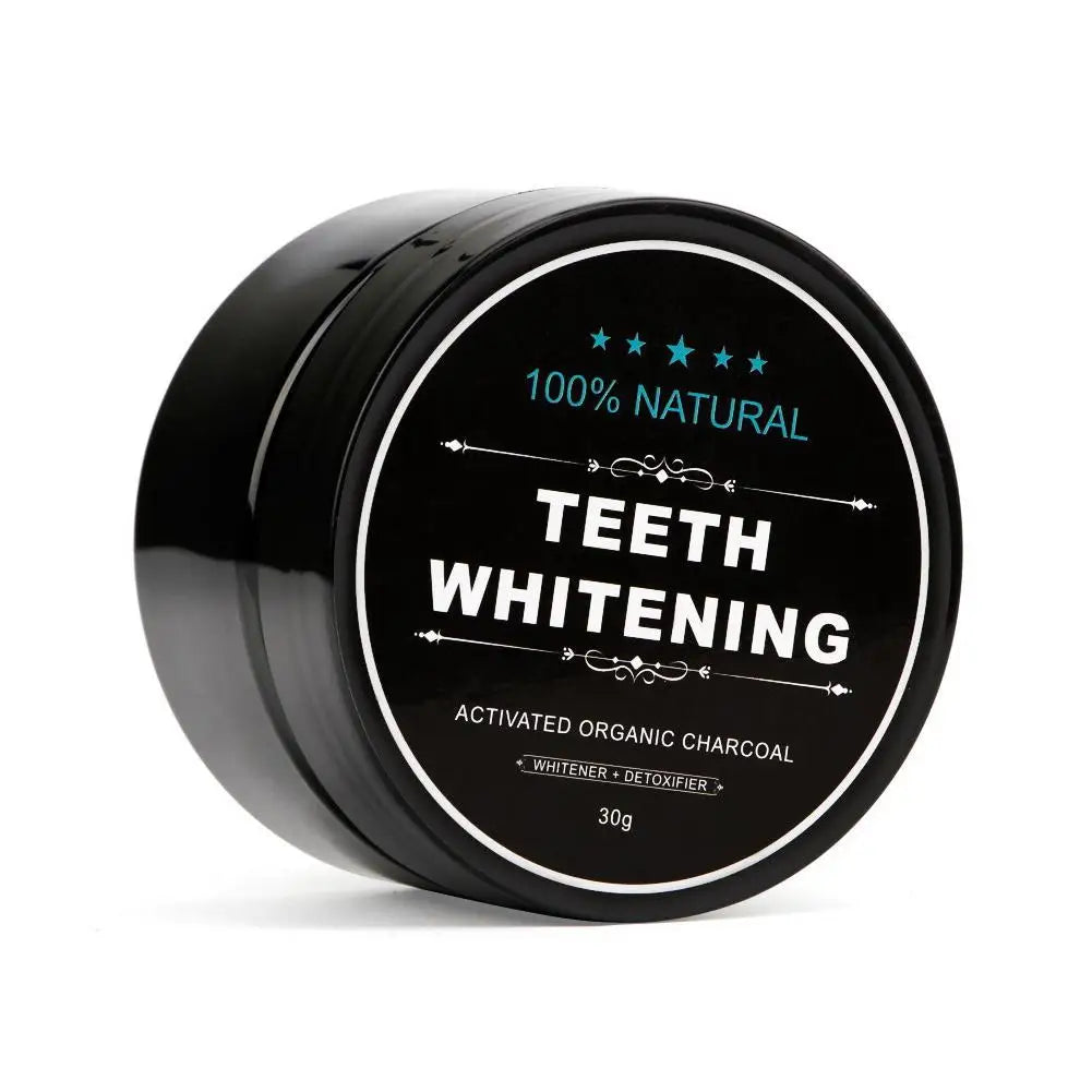 Organic Coconut Activated Charcoal Teeth Whitening Powder