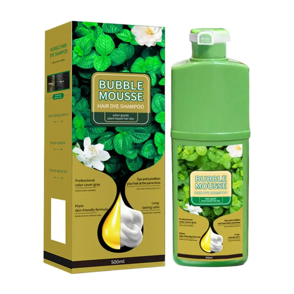 Natural Plant Herbal Hair Dye Shampoo
