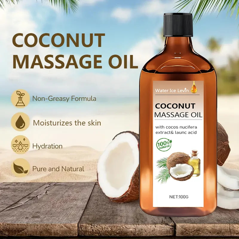 Natural Coconut Massage Oil