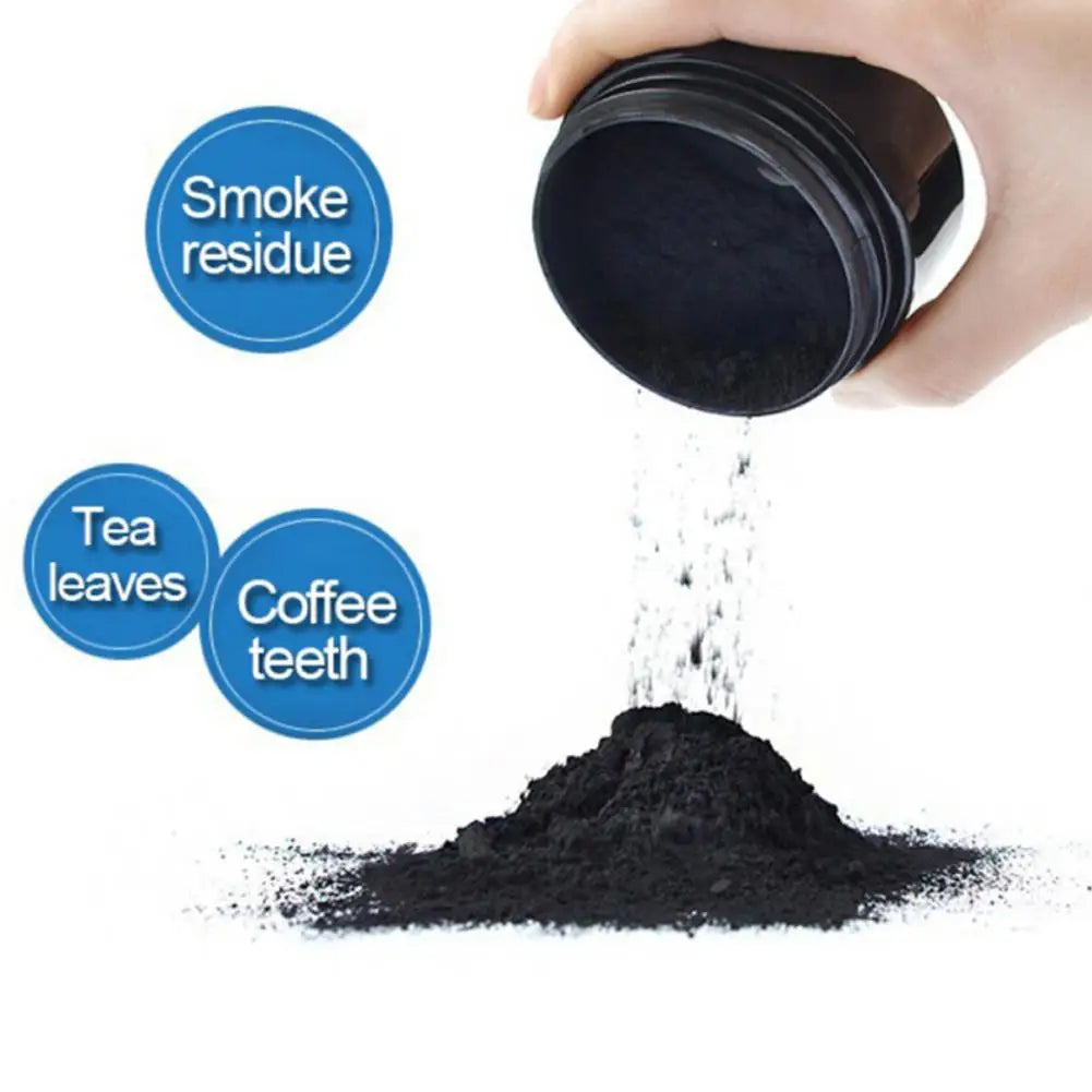Organic Coconut Activated Charcoal Teeth Whitening Powder