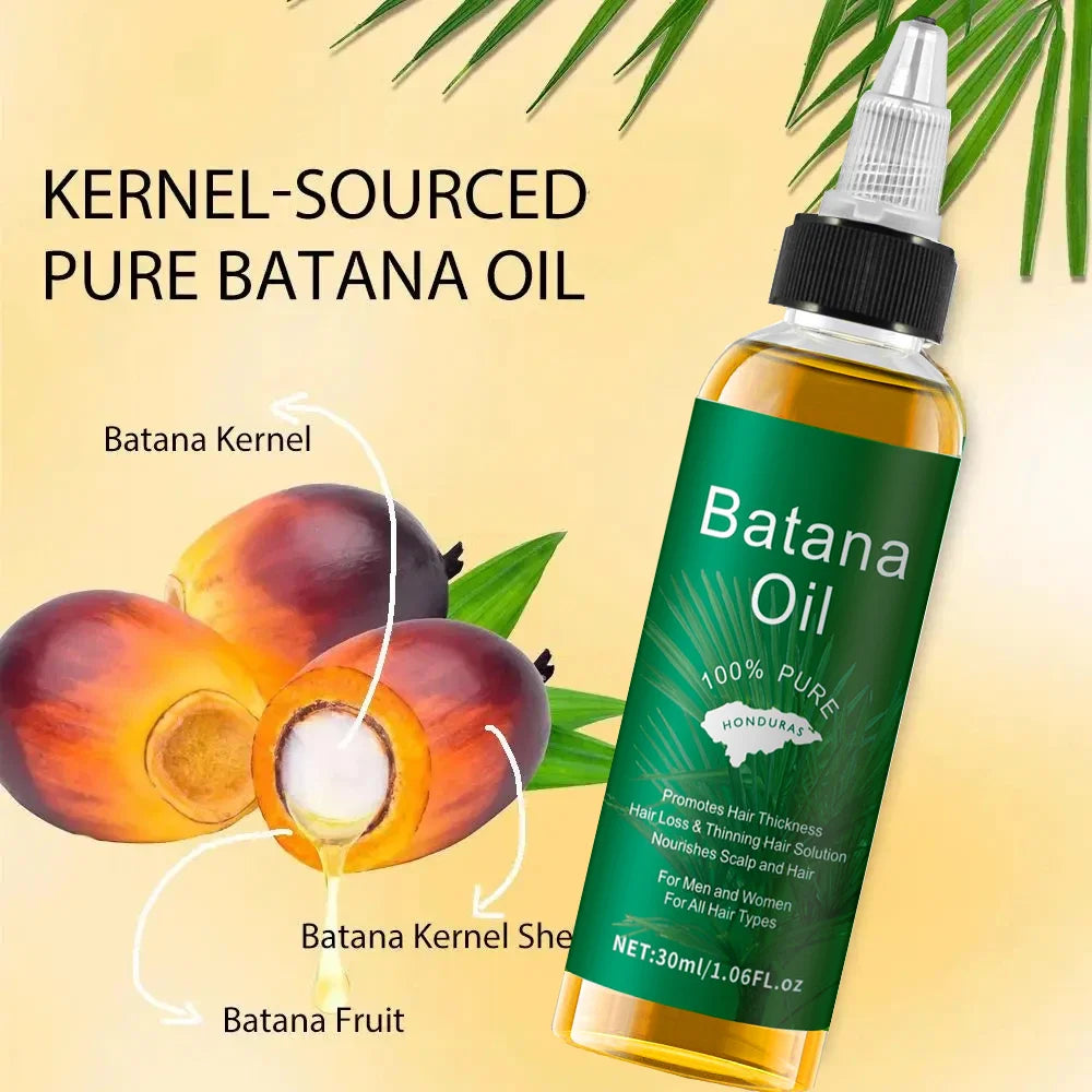 100% Pure Batana Hair Oil | Repair, Nourish & Restore Shine