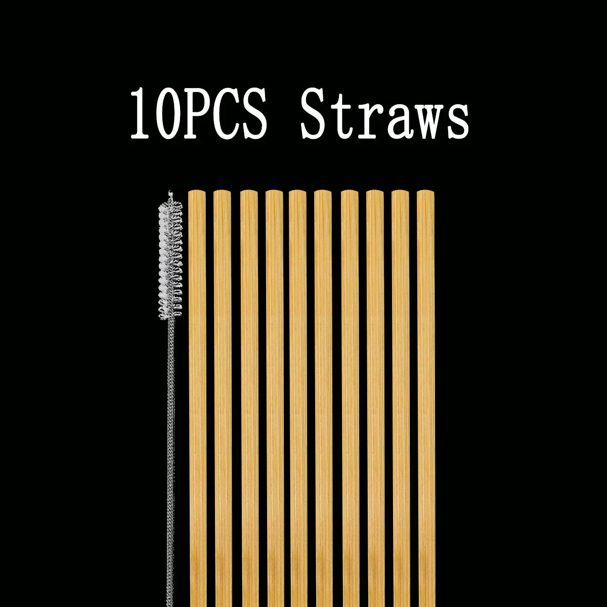 Natural Bamboo Drinking Straws | Reusable, Eco-Friendly & Plastic-Free