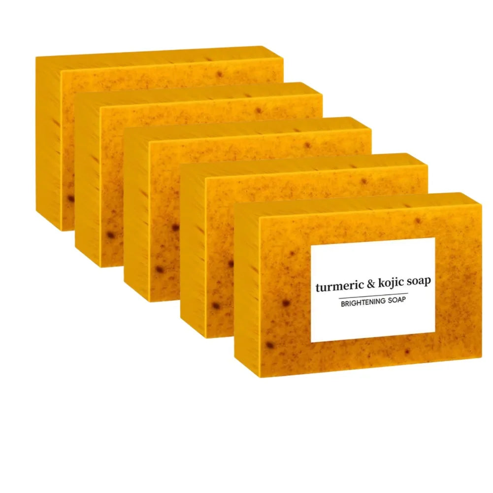 Turmeric & Kojic Acid Brightening Soap | Handmade Facial & Body Bar