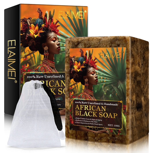 Natural Organic African Black Soap