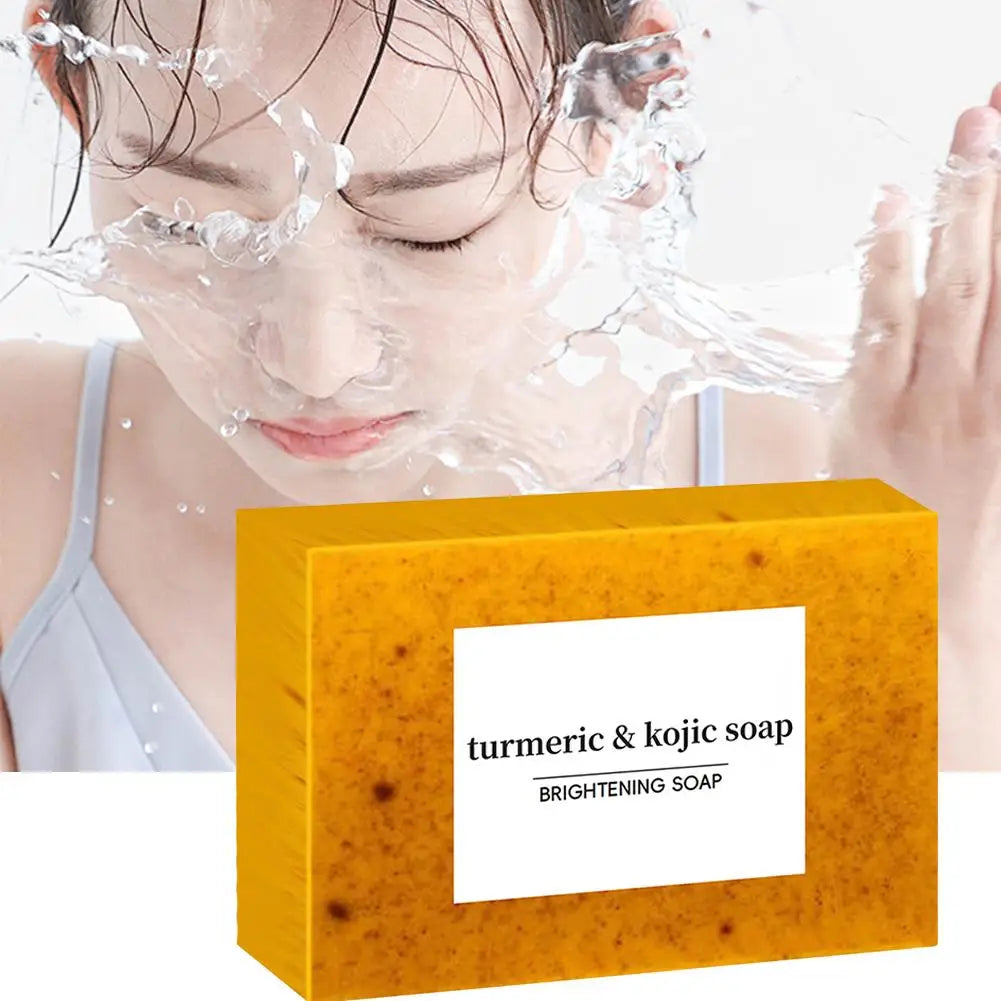 Turmeric & Kojic Acid Brightening Soap | Handmade Facial & Body Bar