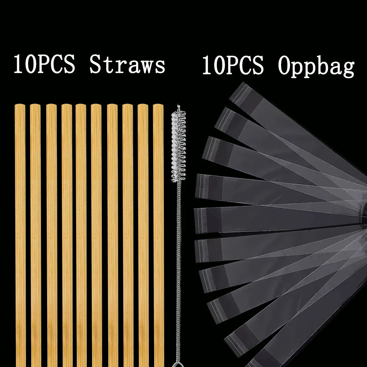 Natural Bamboo Drinking Straws | Reusable, Eco-Friendly & Plastic-Free