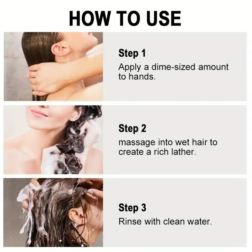 Rosemary & Biotin Hair Growth Shampoo | Deep Cleanse & Scalp Strengthening