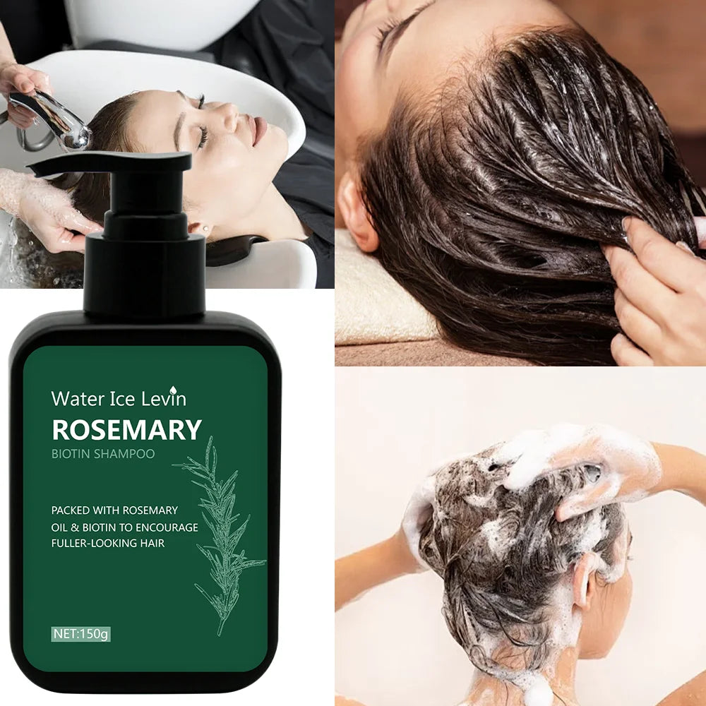 Rosemary & Biotin Hair Growth Shampoo | Deep Cleanse & Scalp Strengthening