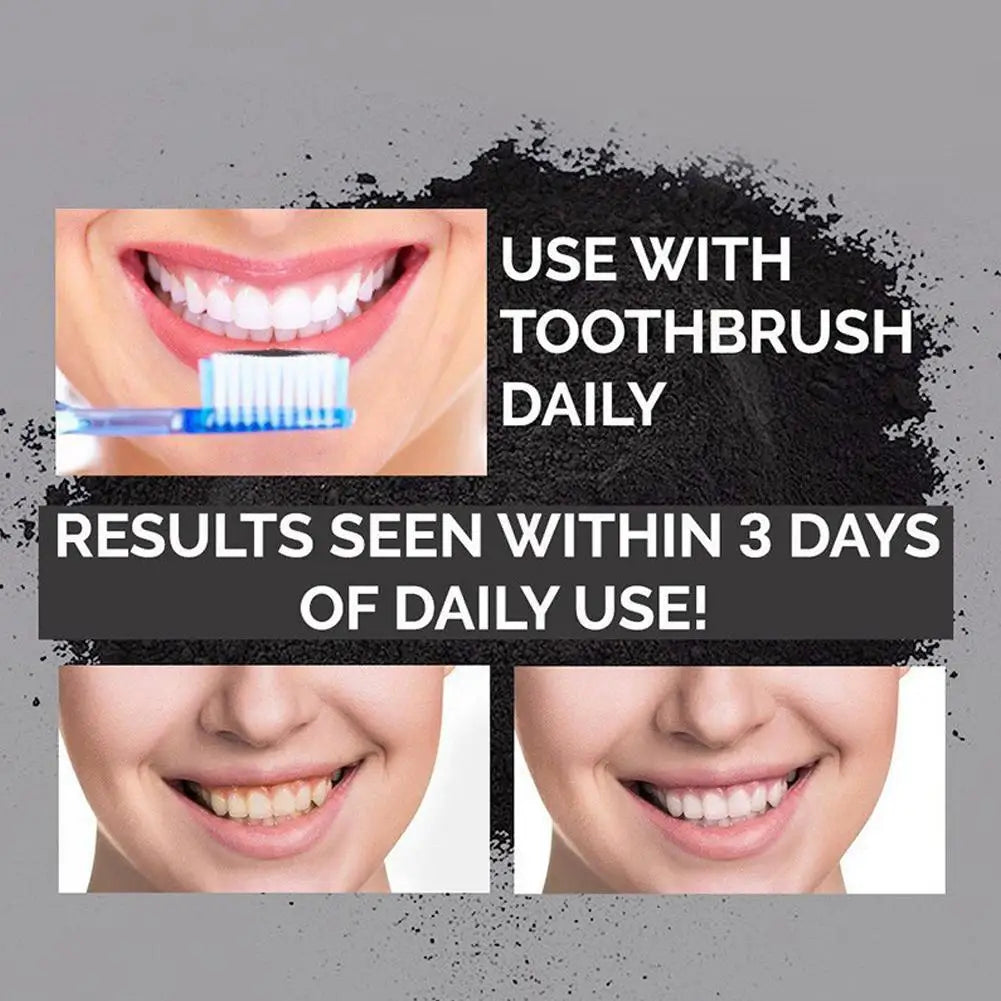 Organic Coconut Activated Charcoal Teeth Whitening Powder