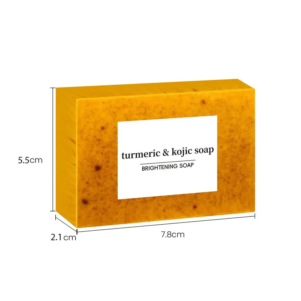 Turmeric & Kojic Acid Brightening Soap | Handmade Facial & Body Bar