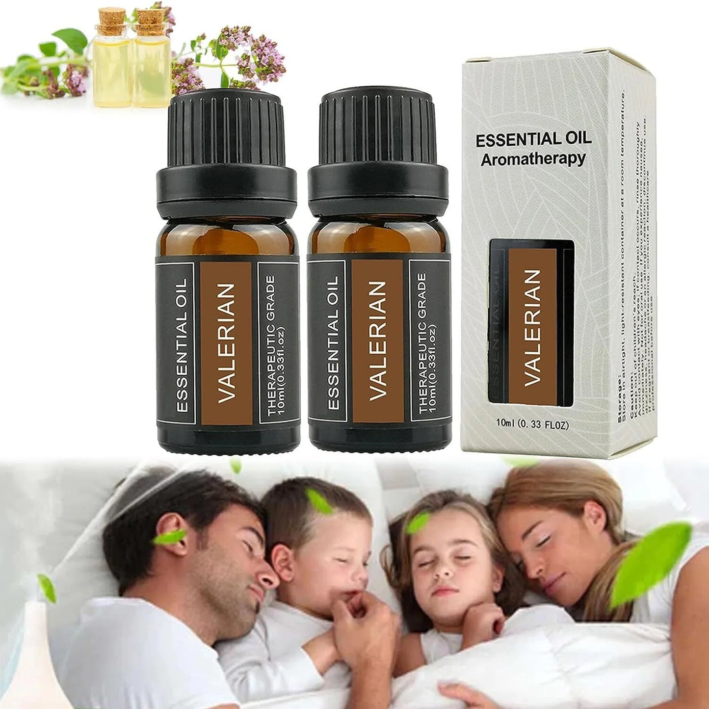 Organic Natural Sleep Aid Pure Essential Oil
