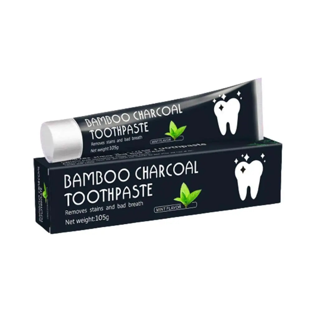 Bamboo Charcoal Teeth Whitening Toothpaste & Powder