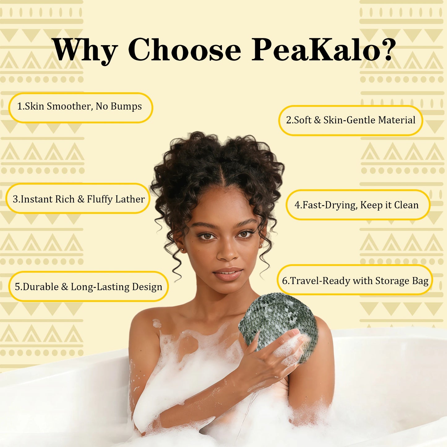 African Net Exfoliating Body Sponge