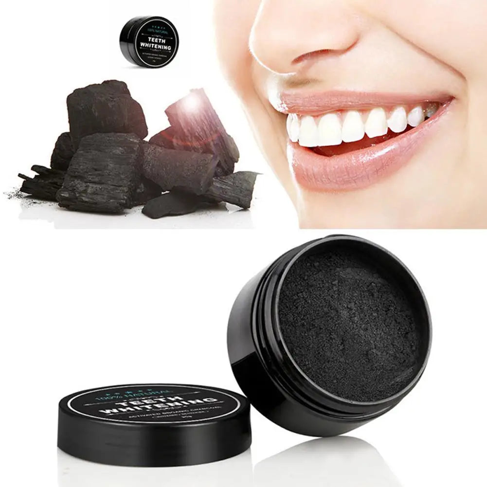 Organic Coconut Activated Charcoal Teeth Whitening Powder