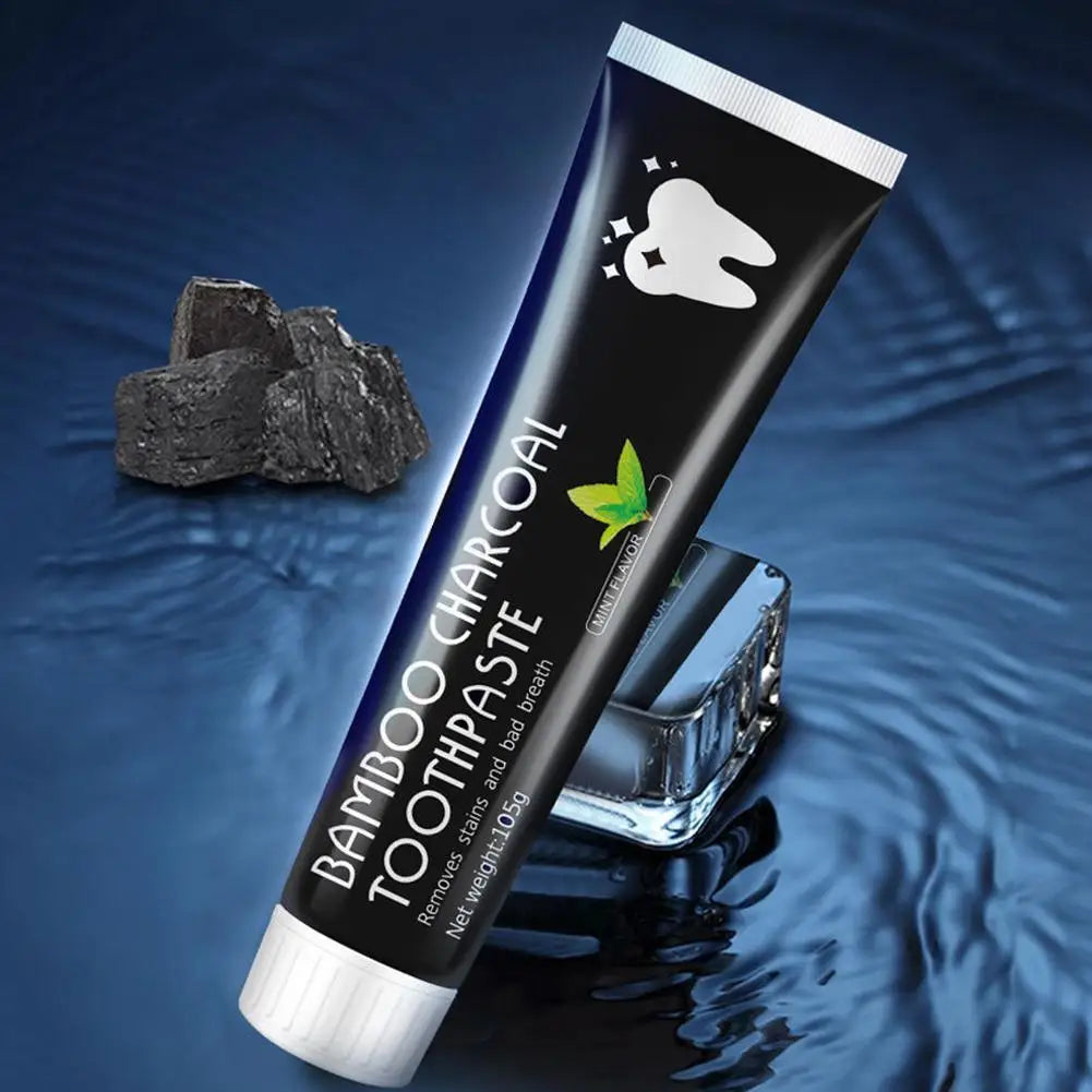 Bamboo Charcoal Teeth Whitening Toothpaste & Powder