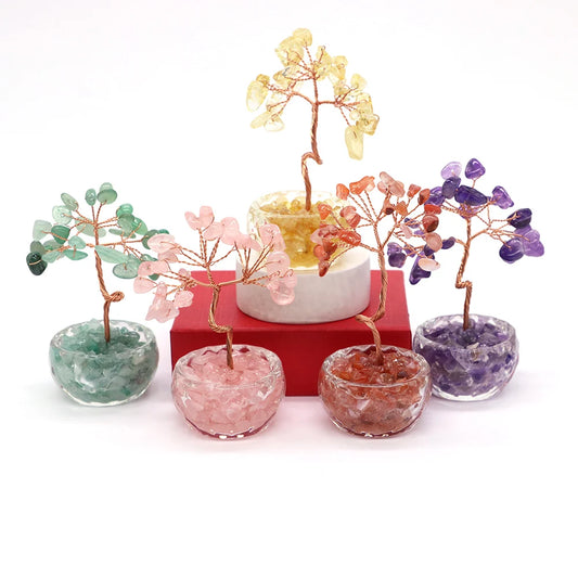 Natural Handmade Healing Crystal Ornament