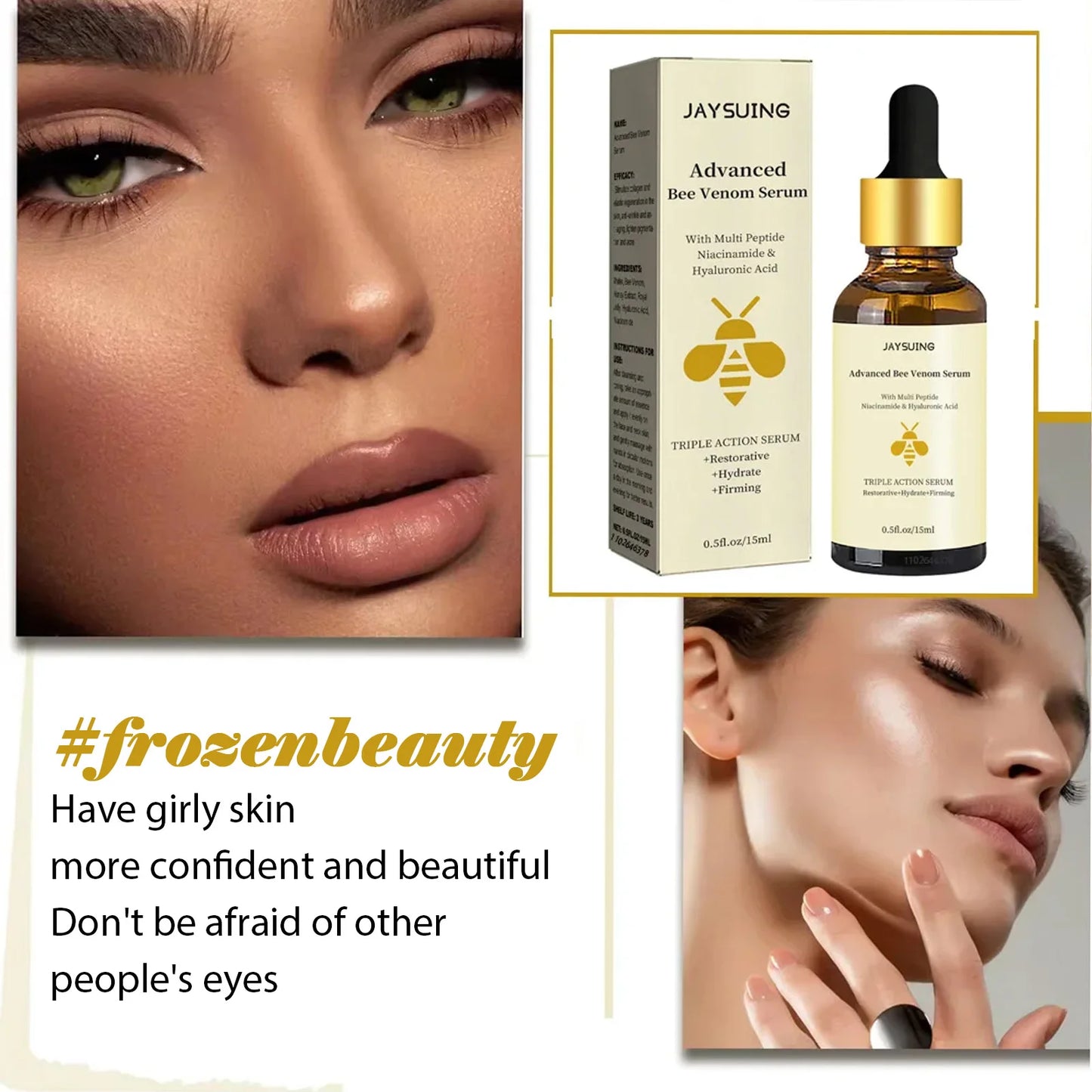 Bee Venom Facial Serum Anti-Ageing & Firming Essence