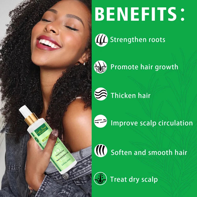 Natural Rice Water & Rosemary Spray
