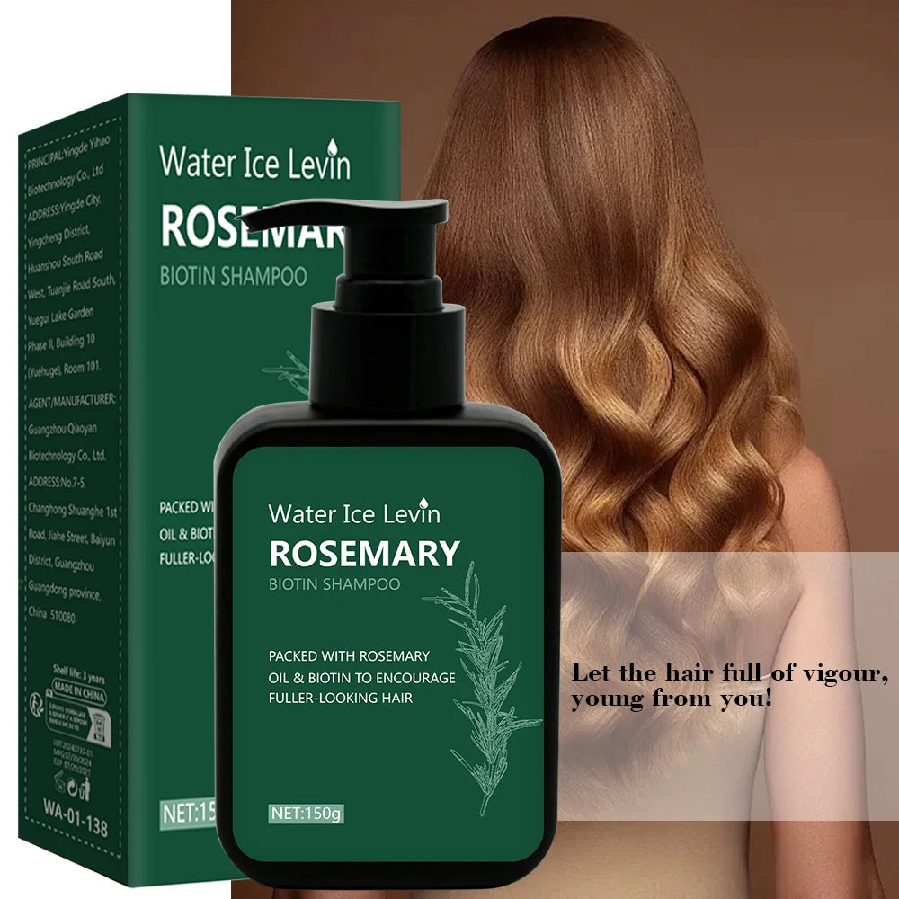 Rosemary & Biotin Hair Growth Shampoo | Deep Cleanse & Scalp Strengthening