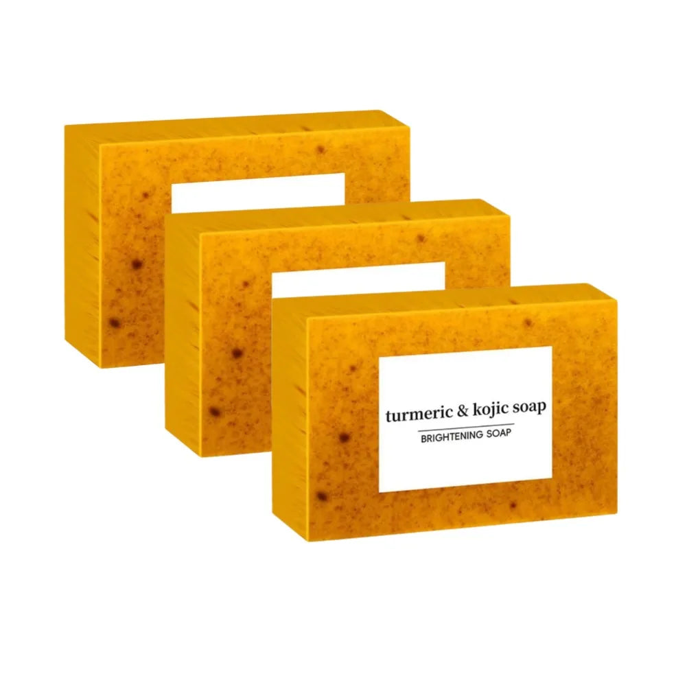 Turmeric & Kojic Acid Brightening Soap | Handmade Facial & Body Bar