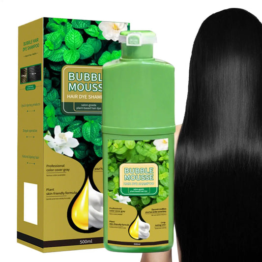 Natural Plant Herbal Hair Dye Shampoo
